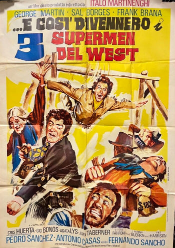 Three Supermen of the West (1973) poster