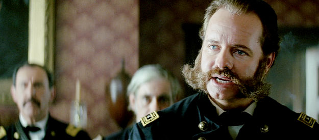 Alex Hyde-White as Ambrose Burnside in Gods and Generals (2003)