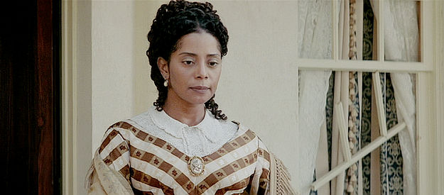 Donzaleigh Abernathy as Martha, defending her owner's home in Gods and Generals (2003)