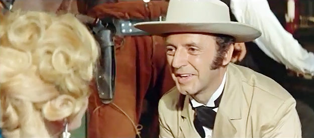 Eddi Arent as Lord Castlepool, with his mind on a woman rather than plants for a change in Winnetou and Shatterhand in the Valley of Death (1968)