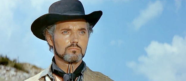 Harald Leipnitz as Silers, determined to get revenge on an entire town in Thunder at the Border (1966)