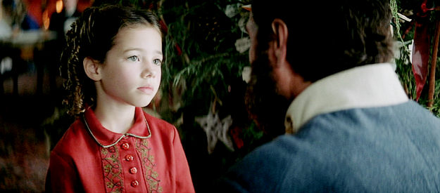 Lydia Jordan as Janie Corbin, the young girl Stonewall Jackson's befriends in Gods and Generals (2003)
