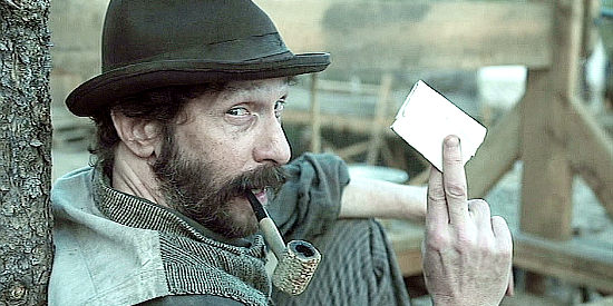 Tim Blake Nelson as Joe Meeker, the man who finds himself working a claim with Bill Haskell in Klondike (2014)