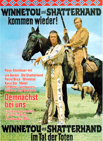 Winnetou and Shatterhand in the Valley of Death (1968) poster