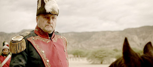 Alejandro Bracho as Gen. Jose Urrea, the Mexican commander who corners Fannin's force outside Goliad in Texas Rising (2015)