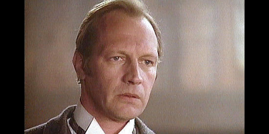 Andrew Bicknell as Capt.. James O'Neill, the English gent who offers to take guardianship of Calamity's child in Buffalo Girls (1995)