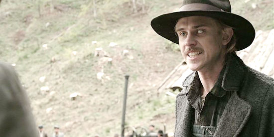 Boyd Holbrook as William 'Cap' Hatfield, a sharpshooter among Anse's sons in Hatfields & McCoys (2012)