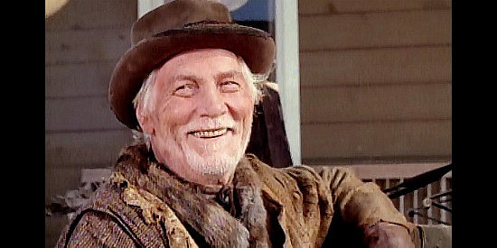 Jack Palance as Bartle Bone, former fur trapper and close friend of Calamity Jane in Buffalo Girls (1995)