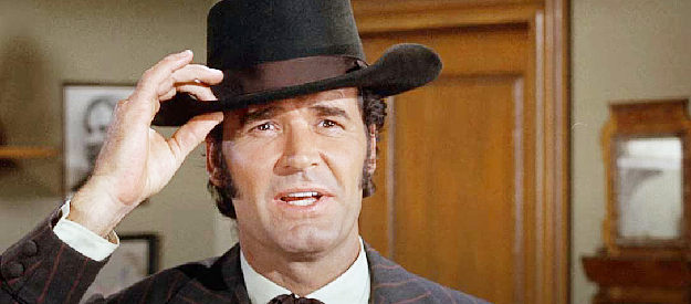 James Garner as Latigo, always looking to turn a buck in Support Your Local Sheriff (1971)