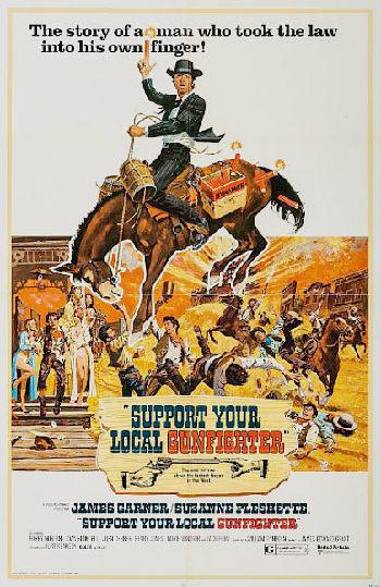 Support Your Local Gunfighter (1971) poster