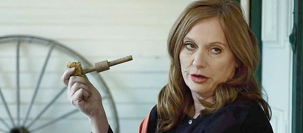 Heidi von Palleske as Ada, the mother figure among the whores in Bordello (2023)