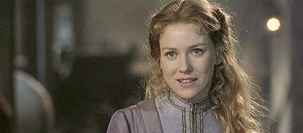 Naomi Watts as Julia Cook, a married woman about to cross a forbidden line in Ned Kelly (2003)