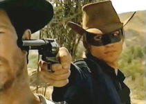Chad Michael Murray as The Lone Ranger, catching up with an arch nemesis in The Lone Ranger (2003)