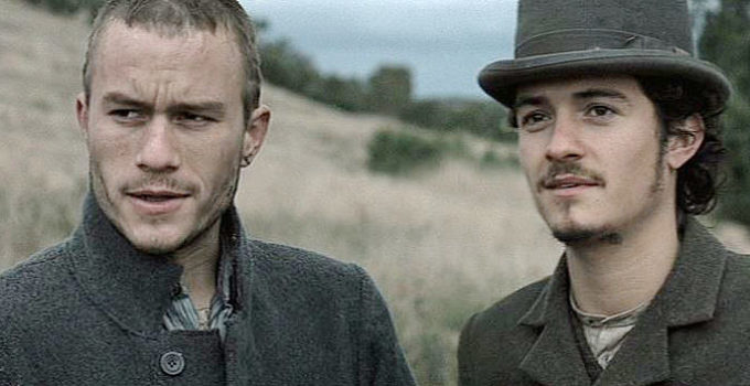 Heath Ledger as Ned Kelly and Orlando Bloom as Joe Byrne in Ned Kelly (2003)