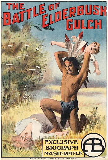 The Battle of Elderbush Gulch (1913) poster