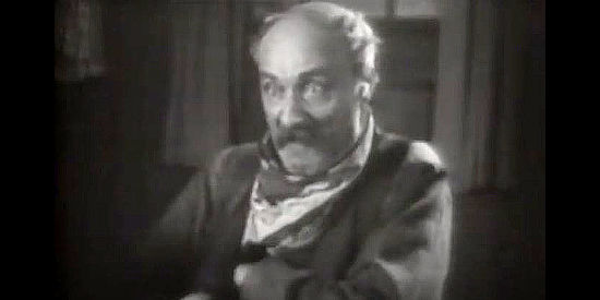 William Orlamond as Sourdough, one of the cowboys smitten with Letty Mason in The Wind (1928)