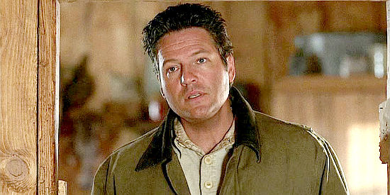 Dale Midkiff as Clark Davis, trying to convince Marty not to give up in her attempt to make headway with his daughter in Love Comes Softly (2003)