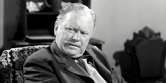 Edgar Buchanan as Dan Wells, one of the homesteaders threatened with eviction in The Lonesome Trail (1955)