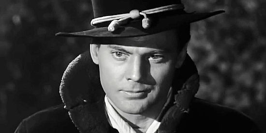 John Agar, returning home from an Indian war to find him home burn and his girl promised to another man in The Lonesome Trail (1955)