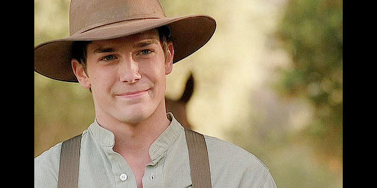 Logan Bartholomew as Willie 'Nate' LaHaye, returning home to mend old wounds in Love's Enduring Promise (2004)