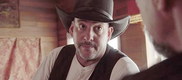 Matt Broome as Bull, one of Clayton's henchmen in For the Reward (2022)