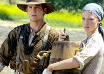 Logan Bartholomew as Willie Nate LaHaye and January Jones as Missie Dave in Love's Enduring Promise (2004)