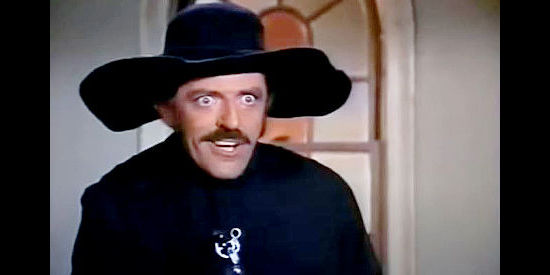 John Astin as Evil Roy Slade, showing up as a surprise guest at a church ceremony in Evil Roy Slade (1972)