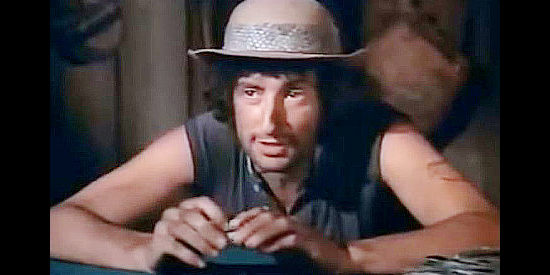 Larry Hankin as Snake, one of Evil Roy's closest friends in his outlaw gang in Evil Roy Slade (1972)