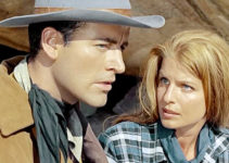 George Martin as Billy Carter and Juny Brunell as Helen Price in Billy the Kid (1964)