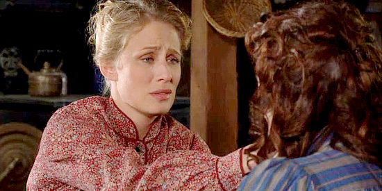 Samantha Smith as Marty Davis, helping granddaughter Belinda overcome a setback in Love's Unfolding Dream (2007)