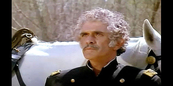 George Sawaya as the colonel, defending the action of his men in The Red Badge of Courage (1974)
