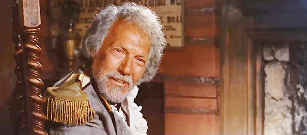 Andres Mejuto as Richard Kirby, the eccentric, ailing and violent head of an outlaw clan in Sartana Kills Them All (1970)