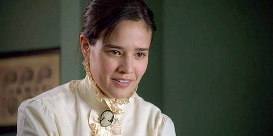 Dahlia Salem as Mabel McQueen, a woman suffering from anemia following the birth of a child in Love Finds a Home (2009)