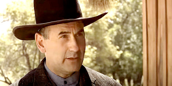 James Eckhouse as Mr. Harris, the banker who threatens to foreclose on the Davis property in Love's Everlasting Courage (2011)