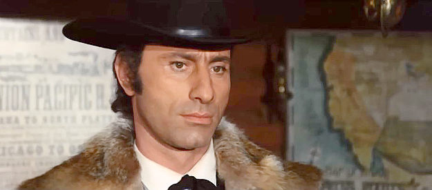 Raf Baldassarre as Fred Burton, the man with the $100,000 Marcos and Sartana are seeking in Sartana Kills Them All (1970)