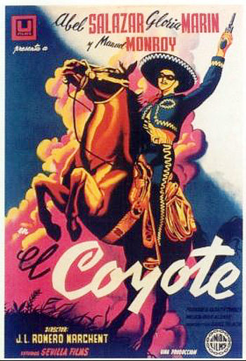 The Coyote (1955) poster