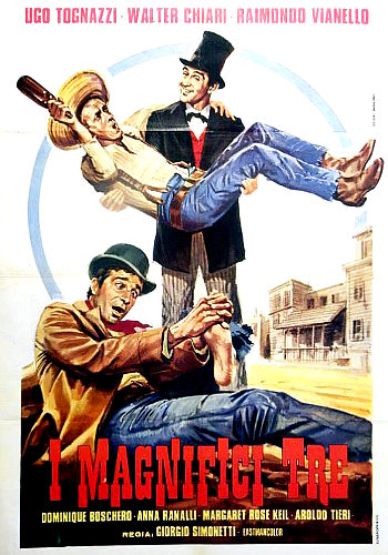 The Magnificent Three (1961) poster