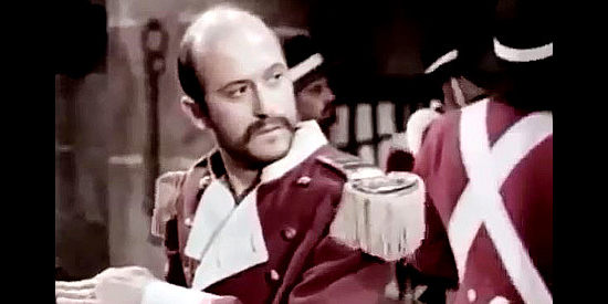 Agustin Gonzalez as Ambo, one of Gen. Esteban Garcia's chief lieutenants, even if he is susceptible to female charm in Behind the Mask of Zorro (1965)