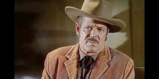 Dan Duryea as Bart McAdam, defending his son against a murder charge in Winchester '73 (1967)