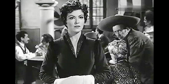 Gloria Marin as Leonor de Acevedo, a woman who will soon find herself on trial for murder in Judgment for Coyota (1956)