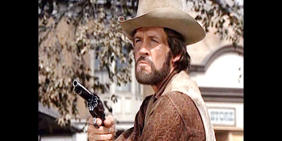 John Beck as Billy Reed, Brad Clinton's very capable long-time sidekick in The Silent Gun (1969)