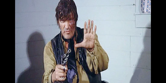 Peter Breck as Avery Porter, ordering Ellen Rennell to strip for his pleasure in A Man for Hanging (1972)