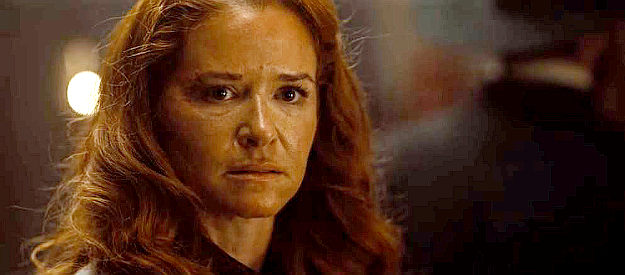 Sarah Drew as Martha Rose Jacobs, coming face to face with her troubled past in Birthright Outlaw (2023)