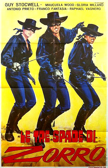 Sword of Zorro (1963) poster