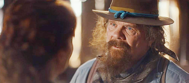 Tom Proctor as Sheriff Beauchamp, who sets out on the trail of the Jacobs' family in Birthright Outlaw (2023)