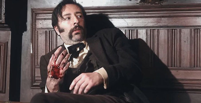 Michael Fredianelli as Wesley Hart, nursing his now useless right hand in The Perfect Hand (2023)