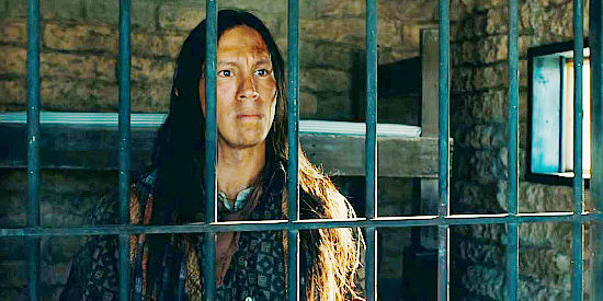 Jeremy Gauna as Chaska, an Indian jailed for attacks he had no part of in Far Haven (2023)