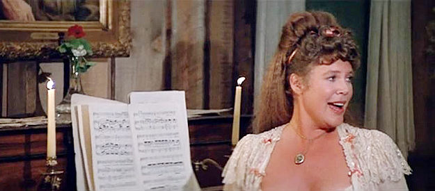 Bonnie Leaders as Margaret, one of Buffalo Bill's singing lady friends in Buffalo Bill and the Indians (1976)