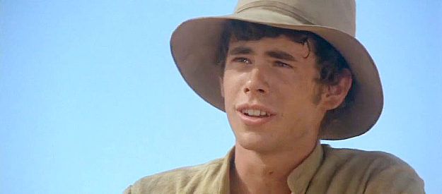 Gary Grimes as Ben Mockridge, eager for the adventure of becoming a cowboy on a cattle drive in The Culpepper Cattle Co. (1972)