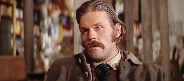 John Beck as Poe, the man assigned by the governor to be Pat Garrett's deputy in Pat Garrett and Billy the Kid (1973)